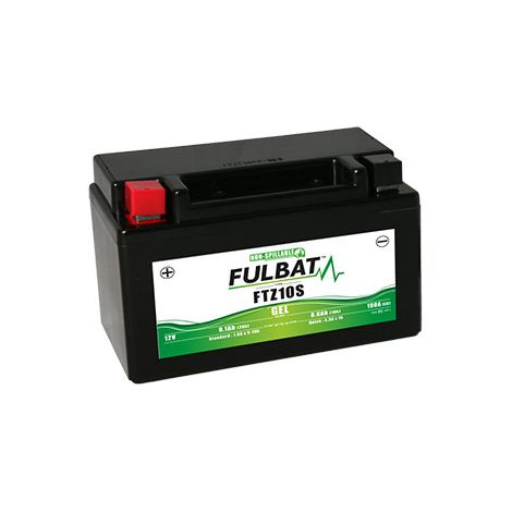 Fulbat – Batterie moto GEL 12V 9.1Ah – Technologie VRLA étanche – Haute performance au démarrage – Installation facile et rapide (1/4)