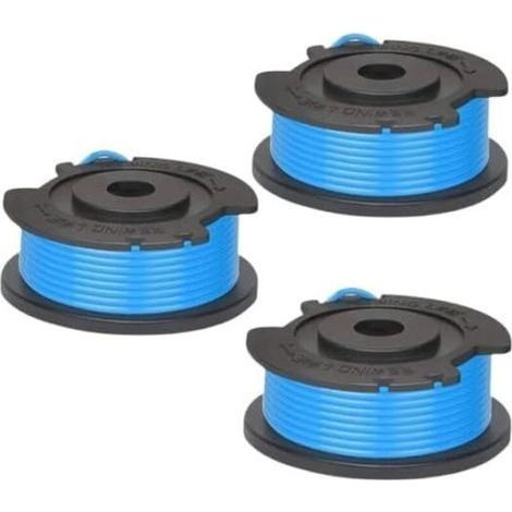 Bobines de fil compatible avec Greenworks 24V Coupe-bordures G24LT/G24LT25/G24LT28/G24LT30M (3 pièces (1/5)