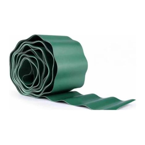 Bordure de parterre de 15 cm de haut I 9 m I Vert I Bordure de jardin Bordure de pelouse en plastique Bordure de pelouse Bordure de jardin (1/5)