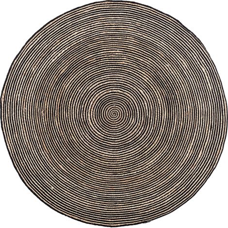 Tapis classique en coton beige douceur et élégance intemporelle - Beige naturel doux et lumineux (1/4)