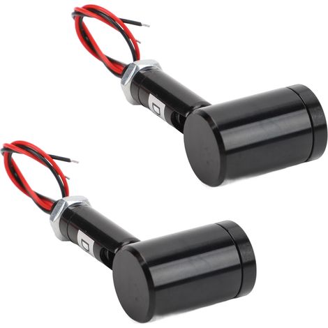 Lot de 2 mini spots LED d'intérieur pour tableaux, vitrines, présentoirs, étagères, armoires, etc. 12 V CC (1/5)