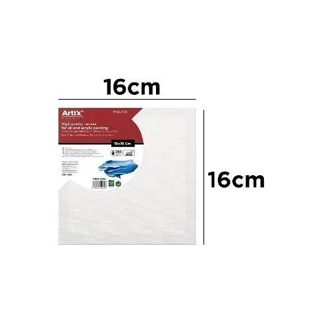 Toile 16 x 16 x 1,5 cm 280 g/m²
