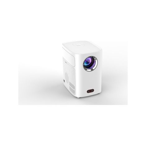 Strong - Mini projecteur de video WiFi Bluetooth Q1- Résolution HD 720p Compatible Full HD 1080p - 180 ANSI Lumens - Distance de projection 0.85 à 2.9 m - Connectivité HDMI/USB/AV + Haut-parleurs - Gr (1/5)