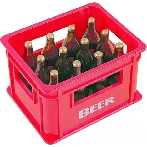 Ouvre-bouteille de bière rouge, idéal pour offrir, collectionner, décorer, embellir sa maison et à des fins artistiques. (1/5)