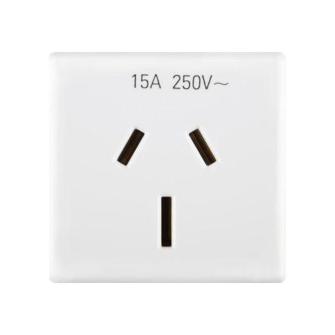 PRISE 2P+T 15A ST.AUSTR.SY/WT GEWISS GW20356