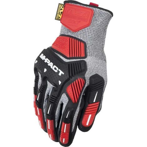 Mechanix Wear M-Pact Knit CR5A5 Guanti Grigi e Neri Taglia M (1/3)