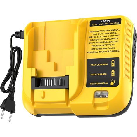 Remplacement pour Dewalt Chargeur 18V Compatible Batteries 10.8V- 20V
Remplacement pour DCB101 DCB105 DCB112 DCB115 Compatible avec les batteries DCB120, DCB127, DCB200, DCB201, DCB204 et DCB206 (1/5)