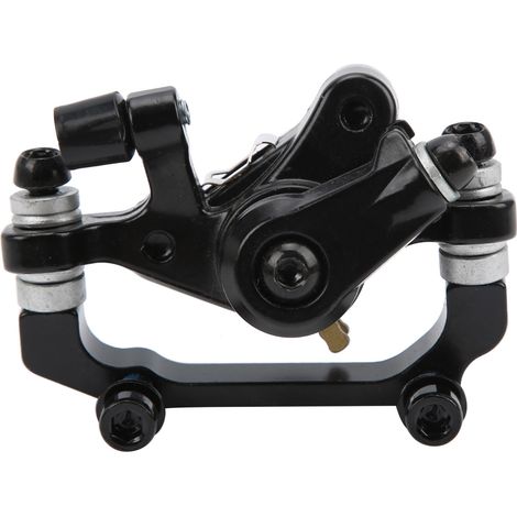 Étriers en alliage d'aluminium, disques en acier inoxydable, moyeux à roue libre filetés, conception de dissipation de la chaleur, type universel, convient aux VTT et aux vélos de route. (1/5)