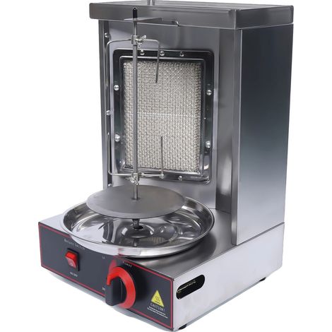 Gril à Barbecue, Puissance 2000W, Design de Chaleur Uniforme, Argent (1/2)
