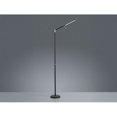 LED Stehleuchte FILIGRAN in Schwarz matt mit Sensor Dimmer, 162cm hoch (1/4)