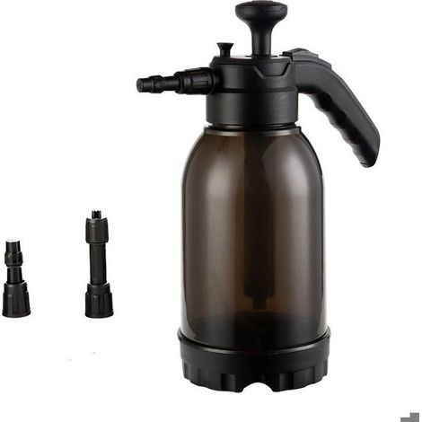 Pulvérisateur à pression de jardin 2L, 2 buses, arrosoir automatique intérieur/extérieur (1/4)