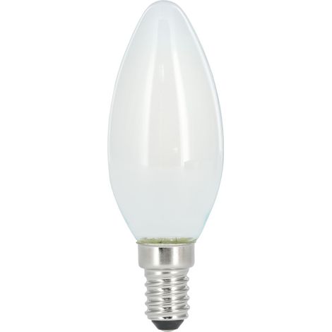 AMPOULE FILAM. LED, E14, 470LM REM. 40W, AMP. BGIE, MATE, BLC CHD, RG. XAVAX
