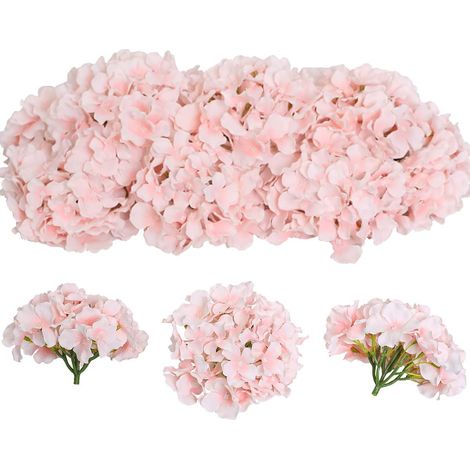 10 Stück künstliche Hortensien, Fausses Hortensien Têtes de Fleur