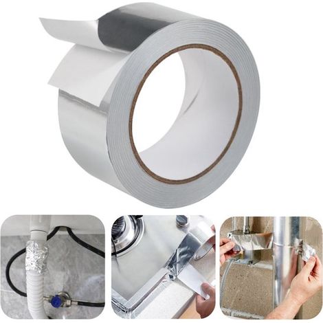 rotolo di nastro adesivo, nastro in lamina di alluminio, nastro adesivo resistente all'olio, nastro isolante per condotti di ventilazione, nastro sigillante per lavandini, nastro per avvolgimento cavi (1/5)