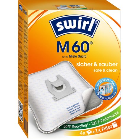 Swirl M60 EcoPro Staubsaugerbeutel für (1/3)