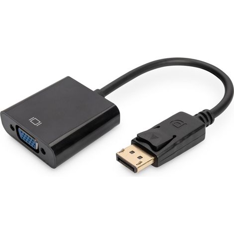 Cavo Display Port Dp-Vga 15Cm. (Ak340400001S) (1/4)