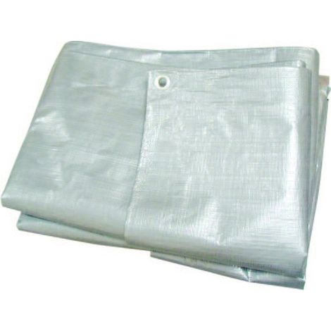 Bâche de protection polyvalente et résistante aux UV - dimension : 5 x 5 m