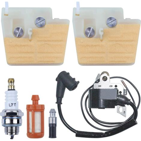 Module d'allumage pour Stihl 024 026 028 029 034 036 038 039 044 MS240 MS260, Bobine d'allumage, Filtre à air, Filtre à carburant, Filtre à huile, Bougie (1/5)