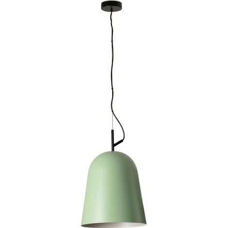 Faro STUDIO Lámpara de techo colgante tipo cúpula, 29 cm, verde (1/4)
