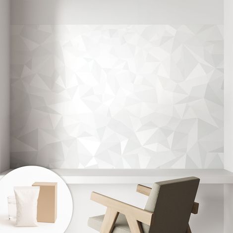 Fototapete - Tapete Vliestapete mit Kleber - Wandtapete Moderne Wandbild Schlafzimmer Wohnzimmer Abstraktes Muster 104x70 cm (1/5)