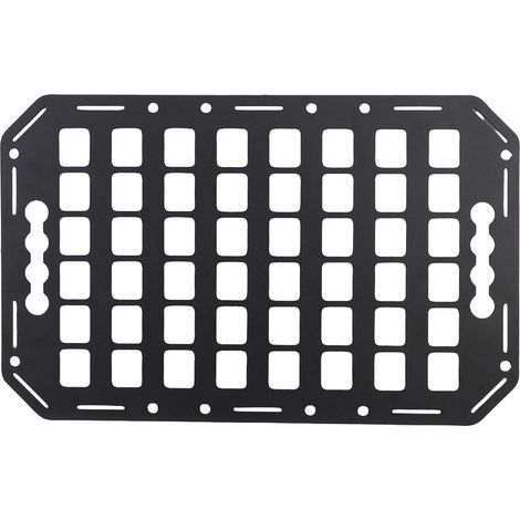 Panneau Molle pour lit de camion, 432x273x2mm, rail latéral en L en aluminium pour berline SUV pick-up Van RV (1/5)