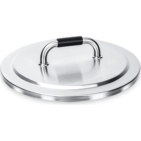 Edelstahldeckel für Bonfire Solo Stove Feuerstelle, Edelstahl-Feuerstellenzubehör für Bonfire Feuerstellen, raucharmes Holzverbrennungszubehör, 1 Stück (1/5)