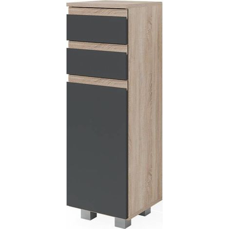 Midischrank J-Shape, Sonoma, 30 x 95 cm, Vicco