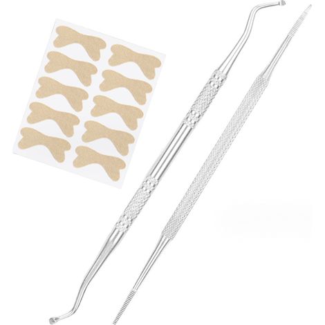 Patch correcteur pour ongles incarnés, bandes correctrices sans colle, correction indolore et efficace des ongles incarnés et courbés