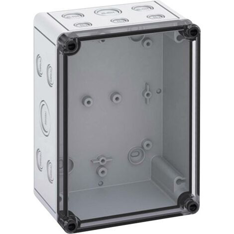 Coffret d'installation Spelsberg TK PS 1813-9-TM 10601601 gris clair 130 x 180 x 90 Polystyrène, Polycarbonate, Polyuré (1/3)