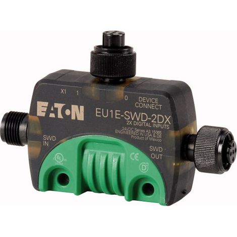 Module tout-ou-rien,2 entrées 000174711 EATON EU1E-SWD-2DX (1/2)