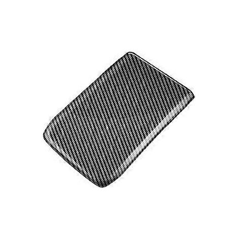 Cache de rangement pour accoudoir central arrière, motif fibre de carbone, pour Toyota Alphard/Vellfire série 40 (à partir de 2023).