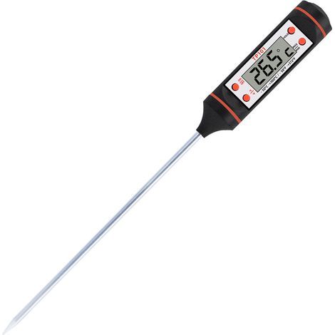 Küchen- und Grillthermometer – Rot und Schwarz – (1/5)