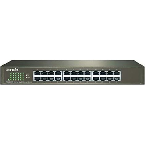 Tenda 24-port Gigabit Ethernet Switch Non-géré Bleu (1/4)