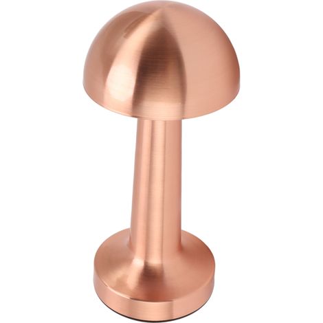 Lampe de table champignon rechargeable, lampe de chevet à intensité variable et commande tactile, décoration intérieure