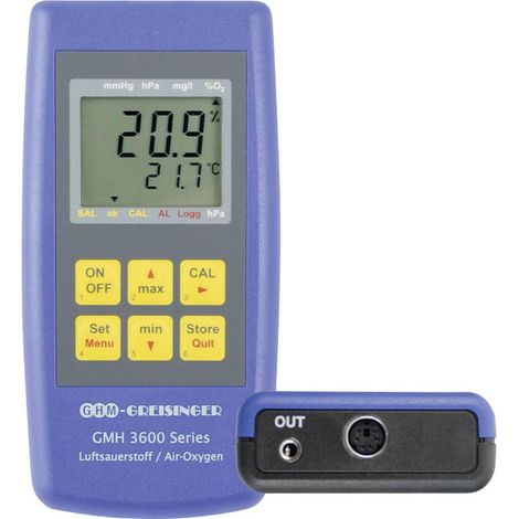 Greisinger GMH3692 Misuratore di ossigeno