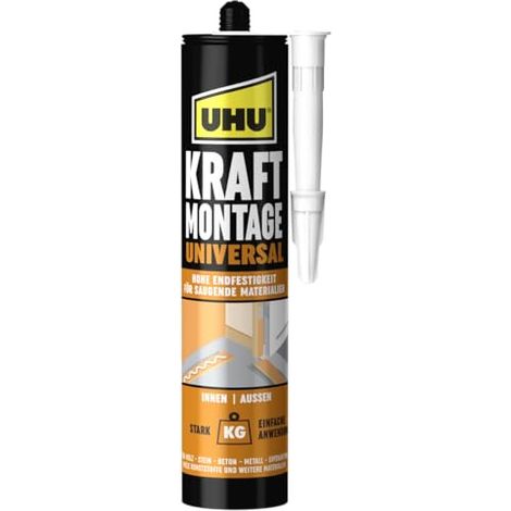 UHU KRAFT MONTAGE UNIVERSEL - CARTOUCHE DE 470 G 9000147