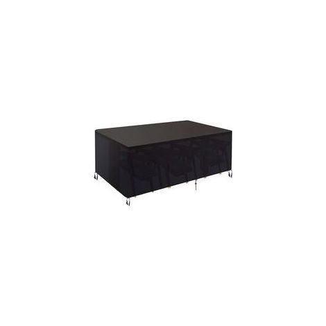 Funda para mesa de jardín, funda para muebles de jardín de exterior, lona impermeable para mesa de jardín de 130x75x71cm, funda protectora para muebles de jardín rectangulares (130x75x71cm) (1/5)