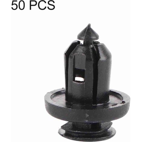 Stoßstangenbefestigungen für Zierleisten – 91506-S9A-0031, 50 Stück, schwarzer Kunststoff, 10 mm (1/5)