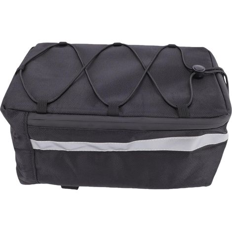 Sac de Support de Vélo étanche 30x18x14cm, Sac à Dos en Tissu Oxford à Bande Réfléchissante pour Les Navetteurs (1/5)
