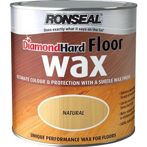 Ronseal Diamond Hard Floor Wax Natural 2.5 litre (1/3)