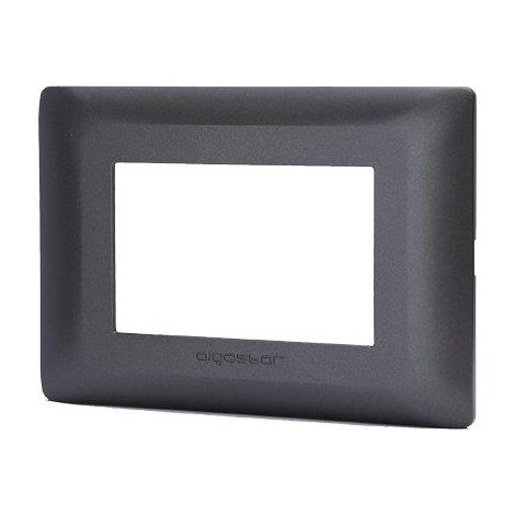 PLACCA COPRIFRUTTI ABM - NERO POSTI 3 MM 120X85- 8 pezzi