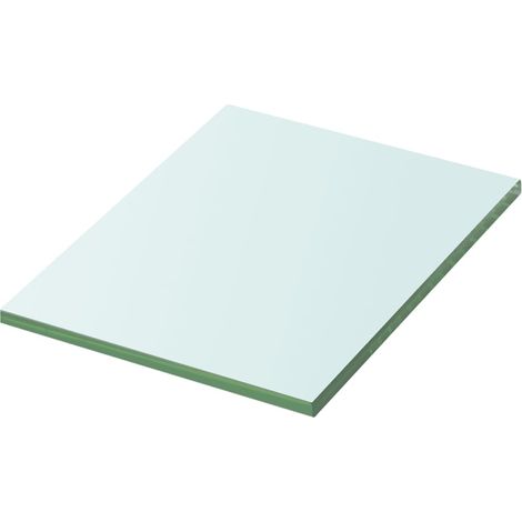 Regalboden Glas Transparent 20x15 cm vidaXL