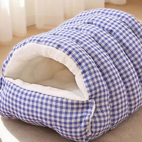 Lit pour chat - 1, coussin amovible confortable, niche intérieur pour repos et sieste Cuneary (1/5)