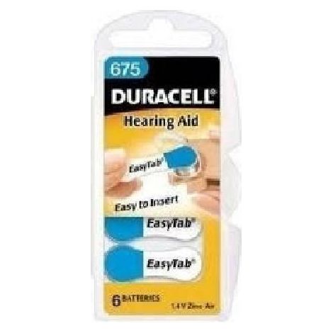 Blister 6 hrgertebatterien 1,4v von 675