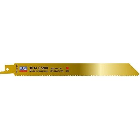 Lames scie sabre Wilpu 1014C/200 180 mm 5 unités (1/3)