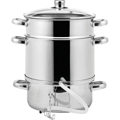 Entsafter aus Edelstahl, Ø26cm induktionsgeeignet (1/5)