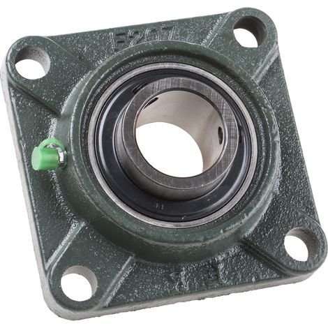 Roulement RS PRO, diam int 35mm, 4 trous de fixations en Fonte ( Prix pour 1 ) (1/2)