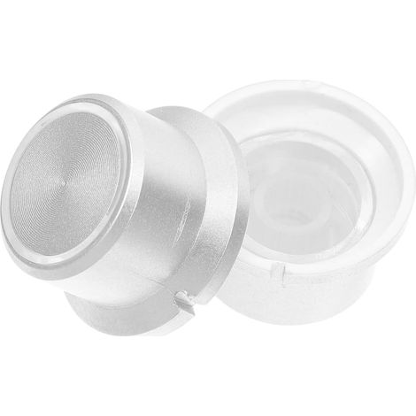 Boutons de Commande Potentiomètre en Plastique Transparent pour Arbre de 6 Mm, Installation Sécurisée et Résistants aux Rayures, Pack de 2 Pièces pour Équipement Électronique (1/5)