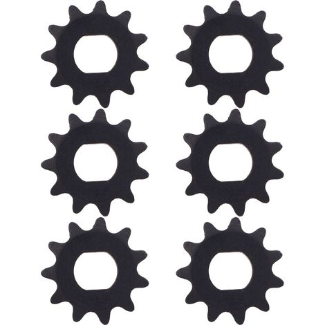 Pignon moteur à chaîne 25 trous, 11 dents, diamètre intérieur 10 mm, en acier, avec trou en H, pour moteur MY1020 (1/5)