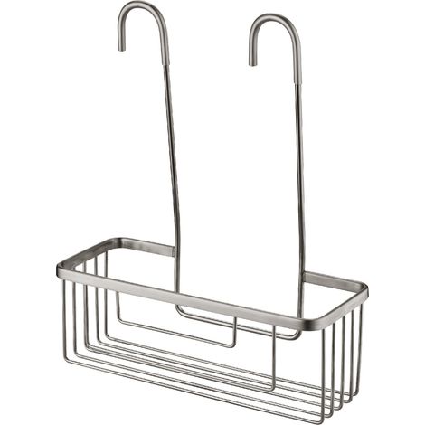 GEDY 24893800000 OTTAVIANO Porta objetos colgable para grifería cepillado - ref: 24893800000 (1/2)